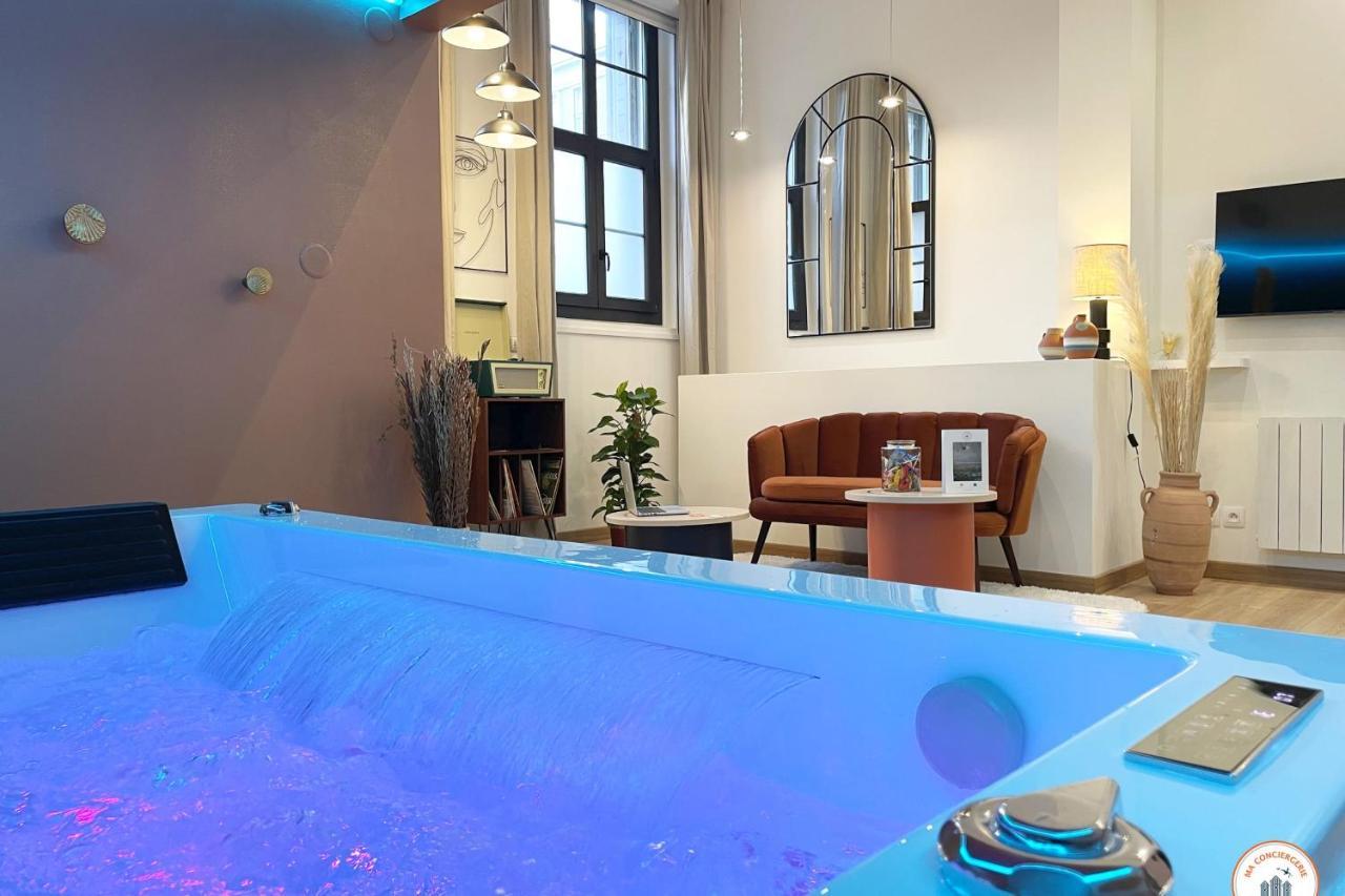 L'Orient-Express - Jacuzzi Spa - Parking - Loft Гавр Екстер'єр фото
